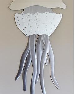 Jellyfish Wall Art Mirror by Yarbough Design